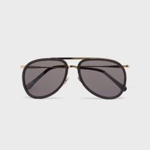 Vilebrequin - Unisex Maplewood Pilotensonnenbrille - Sonnenbrille - Vol2nuit - Gelb - Größe OSFA Vilebrequin - Unisex Maplewood Pilotensonnenbrille - Sonnenbrille - Vol2nuit - Gelb - Größe OSFA