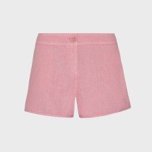 Vilebrequin - Bermudashorts Aus Leinen Für Damen - Bermuda - Loise - Rosa - Größe XS Vilebrequin - Bermudashorts Aus Leinen Für Damen - Bermuda - Loise - Rosa - Größe XS