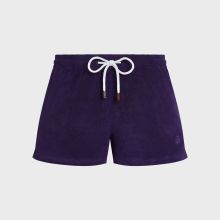 Vilebrequin - Solid Frottee-shorts Für Damen - Shorty - Liona - Violett - Größe XS Vilebrequin - Solid Frottee-shorts Für Damen - Shorty - Liona - Violett - Größe XS