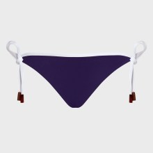 Vilebrequin - Solid Bikinihose Zum Seitlichen Binden Für Damen - Bademode - Flore - Violett - Größe S Vilebrequin - Solid Bikinihose Zum Seitlichen Binden Für Damen - Bademode - Flore - Violett - Größe S