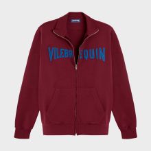 Vilebrequin - Velvet Sweatshirt Mit Frontreißverschluss Und Aufgesticktem Logo Für Herren - Sweatshirt - Roux - Rot - Größe XXL Vilebrequin - Velvet Sweatshirt Mit Frontreißverschluss Und Aufgesticktem Logo Für Herren - Sweatshirt - Roux - Rot - Größe XXL