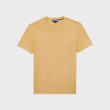 Vilebrequin - Solid T-shirt Aus Bio-baumwolle In Naturfarben Für Herren - T-shirt - Titan - Marone - Größe S Vilebrequin - Solid T-shirt Aus Bio-baumwolle In Naturfarben Für Herren - T-shirt - Titan - Marone - Größe S