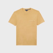 Vilebrequin - Solid T-shirt Aus Bio-baumwolle In Naturfarben Für Herren - T-shirt - Titan - Marone - Größe XXL Vilebrequin - Solid T-shirt Aus Bio-baumwolle In Naturfarben Für Herren - T-shirt - Titan - Marone - Größe XXL