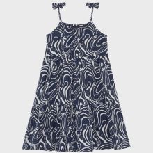 Vilebrequin - Baumwollkleid Mit Orcas-design Für Mädchen - Kleid - Gamy - Blau - Größe 4 Vilebrequin - Baumwollkleid Mit Orcas-design Für Mädchen - Kleid - Gamy - Blau - Größe 4