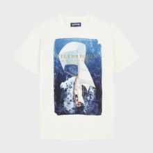 Vilebrequin - Sailing Boat From The Sky Baumwoll-t-shirt Für Herren - T-shirt - Portisol - Weiss - Größe 4XL Vilebrequin - Sailing Boat From The Sky Baumwoll-t-shirt Für Herren - T-shirt - Portisol - Weiss - Größe 4XL