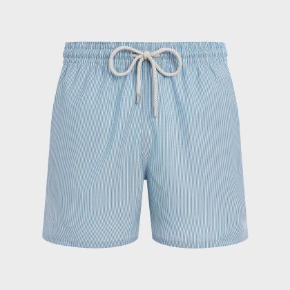 Vilebrequin - Ultrafeine Woll-badeshorts Für Herren Mit Tailoring-mironadelstreifen - Bademode - Moopea - Blau - Größe S Vilebrequin - Ultrafeine Woll-badeshorts Für Herren Mit Tailoring-mironadelstreifen - Bademode - Moopea - Blau - Größe S