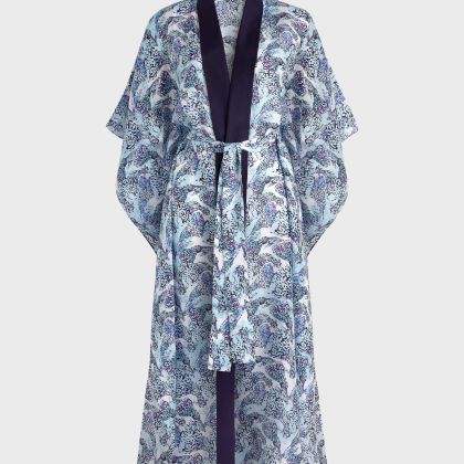 Vilebrequin - Women Silk Kimono Isadora Fish - Kimono - Kiyomi - Weiss - Größe OSFA Vilebrequin - Women Silk Kimono Isadora Fish - Kimono - Kiyomi - Weiss - Größe OSFA