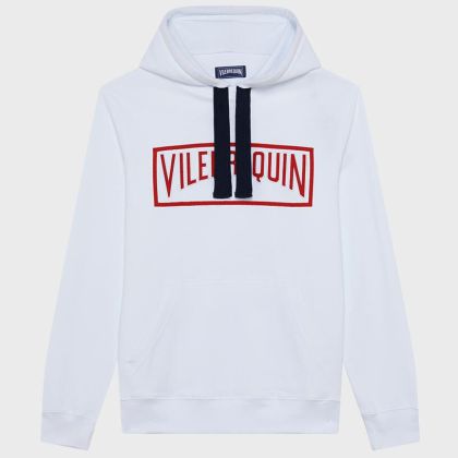 Vilebrequin - Solid Kapuzensweatshirt Aus Baumwolle Für Herren - Sweatshirt - Martino - Weiss - Größe XXL Vilebrequin - Solid Kapuzensweatshirt Aus Baumwolle Für Herren - Sweatshirt - Martino - Weiss - Größe XXL