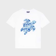 Vilebrequin - T-shirt Aus Bio-baumwolle Mit Big Turtle-print Für Jungen - T-shirt - Gabin - Weiss - Größe 4 Vilebrequin - T-shirt Aus Bio-baumwolle Mit Big Turtle-print Für Jungen - T-shirt - Gabin - Weiss - Größe 4