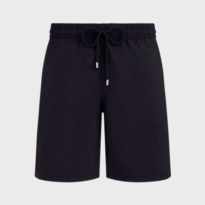 Vilebrequin - Lange Solid Badeshorts Für Herren - Bademode - Okoa - Schwarz - Größe XXL Vilebrequin - Lange Solid Badeshorts Für Herren - Bademode - Okoa - Schwarz - Größe XXL