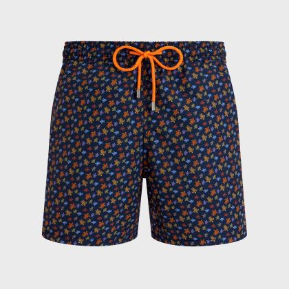 Vilebrequin - Micro Ronde Des Tortues Badeshorts Für Herren - Bademode - Moorea - Orange - Größe M Vilebrequin - Micro Ronde Des Tortues Badeshorts Für Herren - Bademode - Moorea - Orange - Größe M