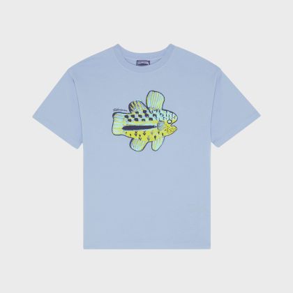 Vilebrequin - Fish Oversize-t-shirt Aus Bio-baumwolle Für Jungen - T-shirt - Galileo - Blau - Größe 6 Vilebrequin - Fish Oversize-t-shirt Aus Bio-baumwolle Für Jungen - T-shirt - Galileo - Blau - Größe 6