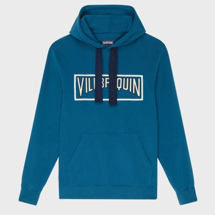 Vilebrequin - Solid Kapuzensweatshirt Aus Baumwolle Für Herren - Sweatshirt - Martino - Blau - Größe L Vilebrequin - Solid Kapuzensweatshirt Aus Baumwolle Für Herren - Sweatshirt - Martino - Blau - Größe L