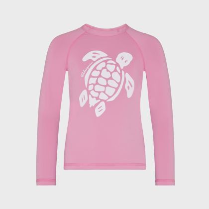 Vilebrequin - Langärmeliger Solid Rashguard Für Mädchen - Rashguard - Glassy-x - Rosa - Größe 4 Vilebrequin - Langärmeliger Solid Rashguard Für Mädchen - Rashguard - Glassy-x - Rosa - Größe 4