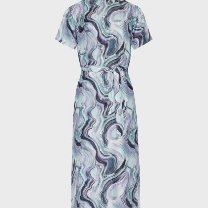 Vilebrequin - Langes Marble Hemdkleid Aus Seide Für Damen - Kleid - Loucia - Weiss - Größe L Vilebrequin - Langes Marble Hemdkleid Aus Seide Für Damen - Kleid - Loucia - Weiss - Größe L