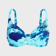 Vilebrequin - Coral Reef Bikinioberteil Mit Bügel Für Damen - Bademode - Leona - Blau - Größe S Vilebrequin - Coral Reef Bikinioberteil Mit Bügel Für Damen - Bademode - Leona - Blau - Größe S