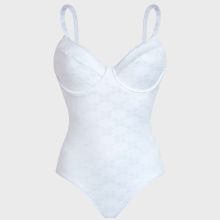 Vilebrequin - Turtle Monogram Badeanzug Aus Jacquard Mit Bügeln Für Damen - Bademode - Leonita - Weiss - Größe L Vilebrequin - Turtle Monogram Badeanzug Aus Jacquard Mit Bügeln Für Damen - Bademode - Leonita - Weiss - Größe L