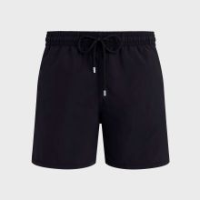 Vilebrequin - Solid Badeshorts Für Herren - Bademode - Moorea - Schwarz - Größe XL Vilebrequin - Solid Badeshorts Für Herren - Bademode - Moorea - Schwarz - Größe XL