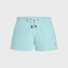 Vilebrequin - Solid Frottee-shorts Für Damen - Shorty - Liona - Blau - Größe S Vilebrequin - Solid Frottee-shorts Für Damen - Shorty - Liona - Blau - Größe S