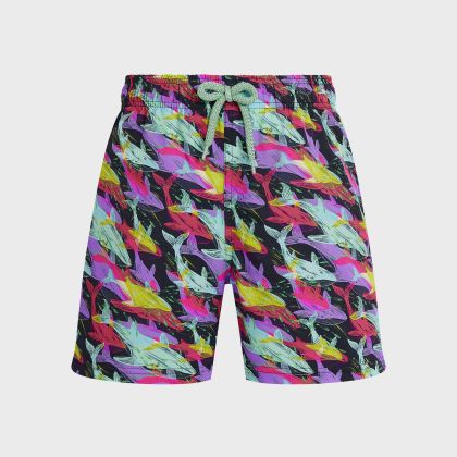 Vilebrequin - Whales Offset Stretch-badeshorts Für Jungen - Bademode - Jirise - Blau - Größe 14 Vilebrequin - Whales Offset Stretch-badeshorts Für Jungen - Bademode - Jirise - Blau - Größe 14