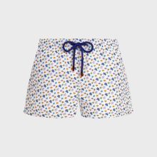 Vilebrequin - Micro Ronde Des Tortues Badeshorts Für Damen - Shorty - Fabya - Weiss - Größe L Vilebrequin - Micro Ronde Des Tortues Badeshorts Für Damen - Shorty - Fabya - Weiss - Größe L