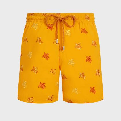 Vilebrequin - Herren-badeshorts Micro Tortues Diagonales Bestickt – Limitierte Auflage - Bademode - Mistral - Orange - Größe XL Vilebrequin - Herren-badeshorts Micro Tortues Diagonales Bestickt – Limitierte Auflage - Bademode - Mistral - Orange - Größe XL