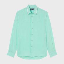 Vilebrequin - Solid Hemd Aus Leinen Für Herren - Hemd - Cerfs - Grün - Größe L Vilebrequin - Solid Hemd Aus Leinen Für Herren - Hemd - Cerfs - Grün - Größe L