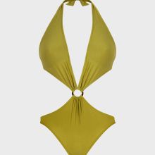 Vilebrequin - Shiny Solid Stretch Trikini Für Damen - Bademode - Fresh - Grün - Größe L Vilebrequin - Shiny Solid Stretch Trikini Für Damen - Bademode - Fresh - Grün - Größe L