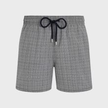 Vilebrequin - Prince Of Wales Check Badeshorts Aus Ultradünner Wolle Für Herren - Bademode - Moopea - Blau - Größe XXL Vilebrequin - Prince Of Wales Check Badeshorts Aus Ultradünner Wolle Für Herren - Bademode - Moopea - Blau - Größe XXL