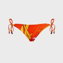 Vilebrequin - Madrague Bikinihose Zum Seitlichen Binden Für Damen - Bademode - Flore - Orange - Größe XS Vilebrequin - Madrague Bikinihose Zum Seitlichen Binden Für Damen - Bademode - Flore - Orange - Größe XS