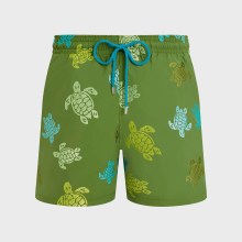 Vilebrequin - Tortues Multicolore Badeshorts Mit Stickerei Für Herren – Limitierte Serie - Bademode - Mistral - Grün - Größe XXXL Vilebrequin - Tortues Multicolore Badeshorts Mit Stickerei Für Herren – Limitierte Serie - Bademode - Mistral - Grün - Größe XXXL