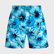 Vilebrequin - Poppies And Geckos Stretch-badeshorts Für Jungen - Bademode - Jirise - Blau - Größe 4 Vilebrequin - Poppies And Geckos Stretch-badeshorts Für Jungen - Bademode - Jirise - Blau - Größe 4