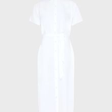 Vilebrequin - Solid Hemdkleid Aus Leinen Für Damen - Kleid - Luciane - Weiss - Größe XL Vilebrequin - Solid Hemdkleid Aus Leinen Für Damen - Kleid - Luciane - Weiss - Größe XL