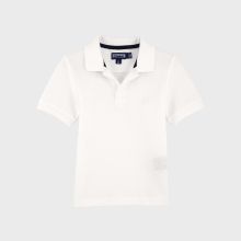 Vilebrequin - Solid Polohemd Aus Baumwollpikee Mit Changierendem Effekt Für Jungen - Polohemd - Pantin - Weiss - Größe 6 Vilebrequin - Solid Polohemd Aus Baumwollpikee Mit Changierendem Effekt Für Jungen - Polohemd - Pantin - Weiss - Größe 6