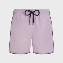 Vilebrequin - Solid Badeshorts Aus Leinen Für Herren - Bademode - Mallorca - Violett - Größe M Vilebrequin - Solid Badeshorts Aus Leinen Für Herren - Bademode - Mallorca - Violett - Größe M