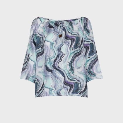 Vilebrequin - Marble Seidenhemd Für Damen - Hemd - Lamya - Weiss - Größe M Vilebrequin - Marble Seidenhemd Für Damen - Hemd - Lamya - Weiss - Größe M