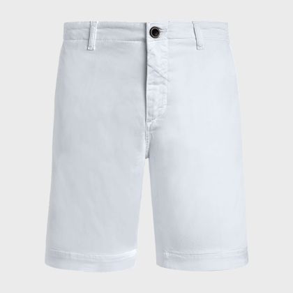 Vilebrequin - Solid Bermudashorts Aus Tencel-baumwolle Für Herren - Bermuda - Ponche - Weiss - Größe 38 Vilebrequin - Solid Bermudashorts Aus Tencel-baumwolle Für Herren - Bermuda - Ponche - Weiss - Größe 38