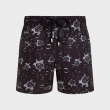 Vilebrequin - Ultraleichte Und Verstaubare Bubble Turtles 3d Badeshorts Mit Mikroperforation Für Herren - Bademode - Mahina - Schwarz - Größe XL Vilebrequin - Ultraleichte Und Verstaubare Bubble Turtles 3d Badeshorts Mit Mikroperforation Für Herren - Bademode - Mahina - Schwarz - Größe XL