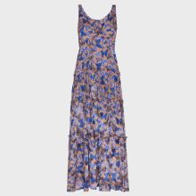 Vilebrequin - Langes Disco Butterfly Kleid Aus Viskose Und Seide Für Damen - Kleid - Loulou - Rosa - Größe XS Vilebrequin - Langes Disco Butterfly Kleid Aus Viskose Und Seide Für Damen - Kleid - Loulou - Rosa - Größe XS