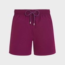 Vilebrequin - Ultraleichte Und Verstaubare Solid Badeshorts Mit Mikroperforation Für Herren - Bademode - Mahina - Violett - Größe L Vilebrequin - Ultraleichte Und Verstaubare Solid Badeshorts Mit Mikroperforation Für Herren - Bademode - Mahina - Violett - Größe L