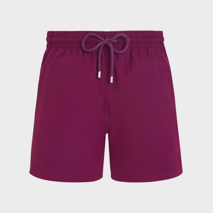 Vilebrequin - Ultraleichte Und Verstaubare Solid Badeshorts Mit Mikroperforation Für Herren - Bademode - Mahina - Violett - Größe S Vilebrequin - Ultraleichte Und Verstaubare Solid Badeshorts Mit Mikroperforation Für Herren - Bademode - Mahina - Violett - Größe S