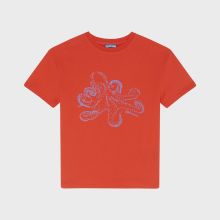 Vilebrequin - Octopus T-shirt Aus Bio-baumwolle Für Jungen - T-shirt - Gabin - Rot - Größe 14 Vilebrequin - Octopus T-shirt Aus Bio-baumwolle Für Jungen - T-shirt - Gabin - Rot - Größe 14