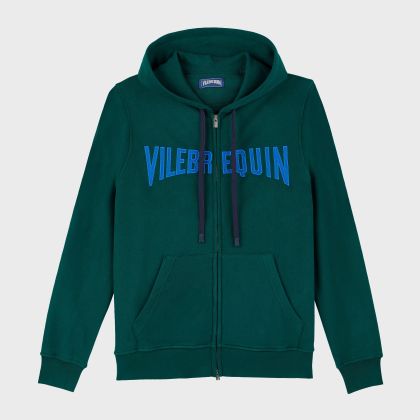 Vilebrequin - Logo Sweatshirtjacke Mit Kapuze Und Stickerei Für Herren - Sweatshirt - Martin-z - Grün - Größe XXL Vilebrequin - Logo Sweatshirtjacke Mit Kapuze Und Stickerei Für Herren - Sweatshirt - Martin-z - Grün - Größe XXL