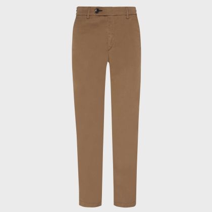 Vilebrequin - Solid Chinohose Aus Tencel Und Baumwolle Für Herren - Hose - Taillat - Marone - Größe 32 Vilebrequin - Solid Chinohose Aus Tencel Und Baumwolle Für Herren - Hose - Taillat - Marone - Größe 32