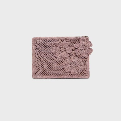 Vilebrequin - Handtasche Aus Raffiabast Für Damen - Bags - Pensee - Rosa - Größe OSFA Vilebrequin - Handtasche Aus Raffiabast Für Damen - Bags - Pensee - Rosa - Größe OSFA