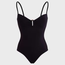 Vilebrequin - Solid Bandeau-badeanzug Für Damen - Bademode - Lucette - Schwarz - Größe XL Vilebrequin - Solid Bandeau-badeanzug Für Damen - Bademode - Lucette - Schwarz - Größe XL