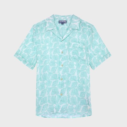 Vilebrequin - Seashells Bowling-hemd Aus Leinen Für Herren - Hemd - Charli - Weiss - Größe XXXL Vilebrequin - Seashells Bowling-hemd Aus Leinen Für Herren - Hemd - Charli - Weiss - Größe XXXL