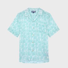 Vilebrequin - Seashells Bowling-hemd Aus Leinen Für Herren - Hemd - Charli - Weiss - Größe XXXL Vilebrequin - Seashells Bowling-hemd Aus Leinen Für Herren - Hemd - Charli - Weiss - Größe XXXL