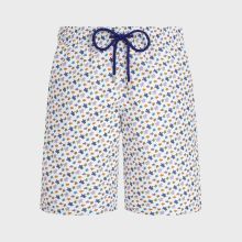 Vilebrequin - Lange Micro Ronde Des Tortues Badeshorts Für Herren - Bademode - Okoa - Weiss - Größe M Vilebrequin - Lange Micro Ronde Des Tortues Badeshorts Für Herren - Bademode - Okoa - Weiss - Größe M