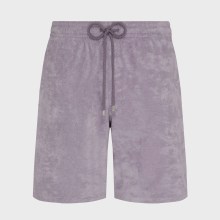 Vilebrequin - Jacquard-bermudashorts Aus Frottee - Bermuda - Bolide - Violett - Größe XL Vilebrequin - Jacquard-bermudashorts Aus Frottee - Bermuda - Bolide - Violett - Größe XL